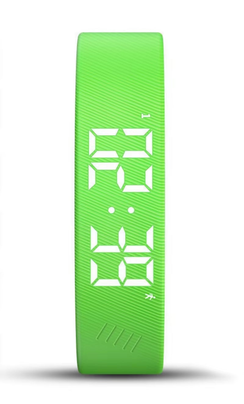 Smart Bracelet LED Digital Waterproof Smart Clock Smartband with Running Pedometer Monitor Smart Band Vibration Alarm Reminder