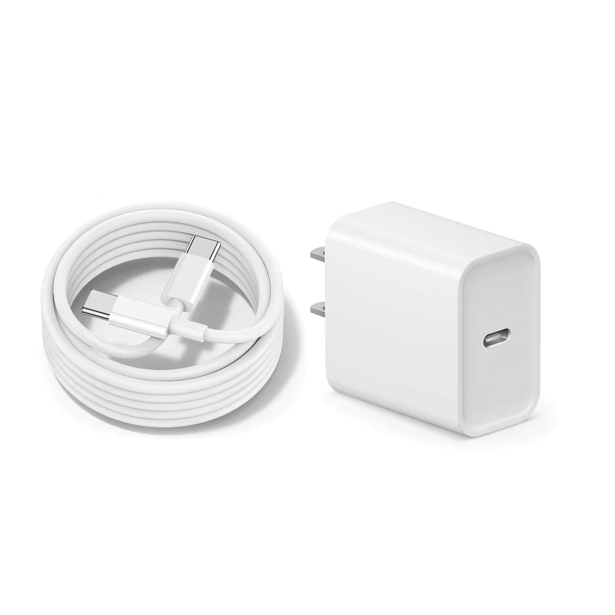 US 20W USB C Fast Charger with 3.3Ft/100Cm Data Cable for Iphone 16 15 Pro Max plus Samsung S25 S24 S23 S22 Ultra /Xiaomi/Huawei